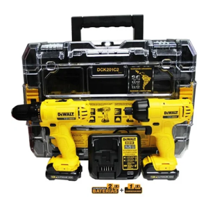 KIT PARAFUSAD/FURAD BIVOLT 12V DCK201C2-BR